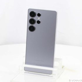 (中古)SAMSUNG Galaxy S25 Ultra 256GB チタニウムシルバーブルー SCSBD1 Softbank SIMフリー(258-ud)