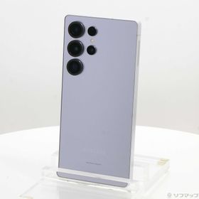 (中古)SAMSUNG Galaxy S25 Ultra 256GB チタニウムシルバーブルー SCSBD1 Softbank SIMフリー(258-ud)