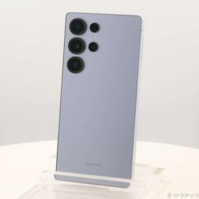 (中古)SAMSUNG Galaxy S25 Ultra 256GB チタニウムシルバーブルー SCSBD1 Softbank SIMフリー(377-ud)