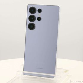 (中古)SAMSUNG Galaxy S25 Ultra 256GB チタニウムシルバーブルー SCSBD1 Softbank SIMフリー(377-ud)