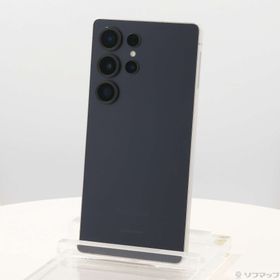 (中古)SAMSUNG Galaxy S25 Ultra 256GB チタニウムブラック SCSBD2 Softbank SIMフリー(349-ud)