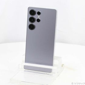 (中古)SAMSUNG Galaxy S25 Ultra 256GB チタニウムシルバーブルー SCSBD1 Softbank SIMフリー(258-ud)