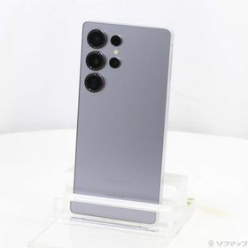 (中古)SAMSUNG Galaxy S25 Ultra 256GB チタニウムシルバーブルー SCSBD1 Softbank SIMフリー(258-ud)