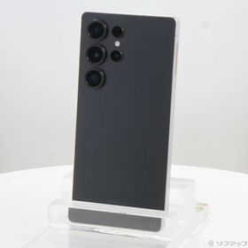 (中古)SAMSUNG Galaxy S25 Ultra 256GB チタニウムブラック SCSBD2 Softbank SIMフリー(258-ud)
