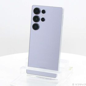 (中古)SAMSUNG Galaxy S25 Ultra 256GB チタニウムシルバーブルー SCSBD1 Softbank SIMフリー(198-ud)