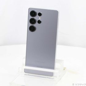 (中古)SAMSUNG Galaxy S25 Ultra 256GB チタニウムシルバーブルー SCSBD1 Softbank SIMフリー(258-ud)