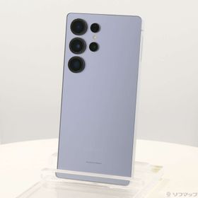 (中古)SAMSUNG Galaxy S25 Ultra 256GB チタニウムシルバーブルー SCSBD1 Softbank SIMフリー(262-ud)