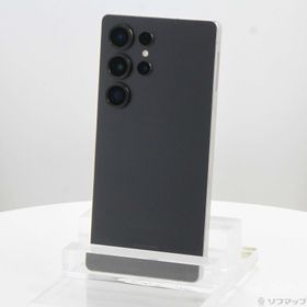 (中古)SAMSUNG Galaxy S25 Ultra 256GB チタニウムブラック SCSBD2 Softbank SIMフリー(258-ud)