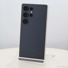 (中古)SAMSUNG Galaxy S25 Ultra 256GB チタニウムブラック SC-52F docomo SIMフリー(258-ud)