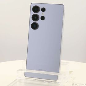 (中古)SAMSUNG Galaxy S25 Ultra 256GB チタニウムシルバーブルー SCSBD1 Softbank SIMフリー(269-ud)