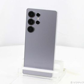 (中古)SAMSUNG Galaxy S25 Ultra 256GB チタニウムシルバーブルー SCSBD1 Softbank SIMフリー(258-ud)