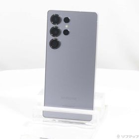 (中古)SAMSUNG Galaxy S25 Ultra 256GB チタニウムシルバーブルー SC-52F docomo SIMフリー(258-ud)