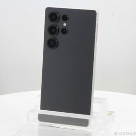 (中古)SAMSUNG Galaxy S25 Ultra 256GB チタニウムブラック SCSBD2 Softbank SIMフリー(258-ud)