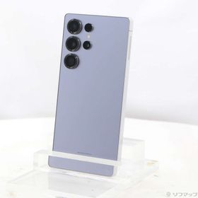 (中古)SAMSUNG Galaxy S25 Ultra 256GB チタニウムシルバーブルー SCSBD1 Softbank SIMフリー(262-ud)