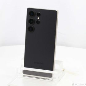 (中古)SAMSUNG Galaxy S25 Ultra 256GB チタニウムブラック SCSBD2 Softbank SIMフリー(258-ud)