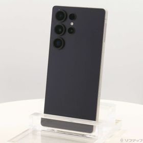 (中古)SAMSUNG Galaxy S25 Ultra 512GB チタニウムブラック SC-52F docomo SIMフリー(262-ud)