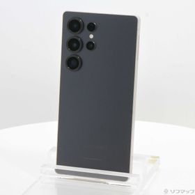 (中古)SAMSUNG Galaxy S25 Ultra 256GB チタニウムブラック SC-52F docomo SIMフリー(377-ud)