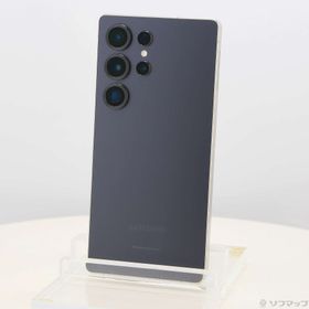 (中古)SAMSUNG Galaxy S25 Ultra 256GB チタニウムブラック SC-52F docomo SIMフリー(297-ud)