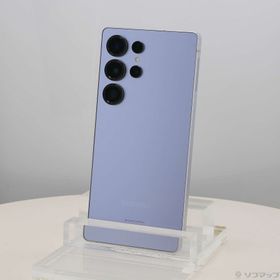 (中古)SAMSUNG Galaxy S25 Ultra 256GB チタニウムシルバーブルー SCG32 au SIMフリー(305-ud)