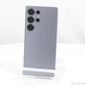 (中古)SAMSUNG Galaxy S25 Ultra 256GB チタニウムシルバーブルー SCSBD1 Softbank SIMフリー(352-ud)