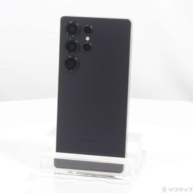 (中古)SAMSUNG Galaxy S25 Ultra 256GB チタニウムブラック SC-52F docomo SIMフリー(258-ud)