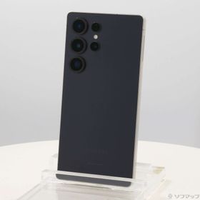 (中古)SAMSUNG Galaxy S25 Ultra 256GB チタニウムブラック SCSBD2 Softbank SIMフリー(297-ud)