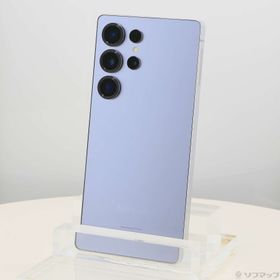 (中古)SAMSUNG Galaxy S25 Ultra 256GB チタニウムシルバーブルー SCSBD1 Softbank SIMフリー(377-ud)