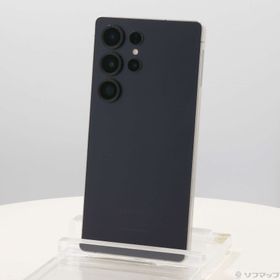 (中古)SAMSUNG Galaxy S25 Ultra 256GB チタニウムブラック SCSBD2 Softbank SIMフリー(198-ud)