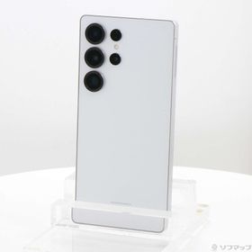 (中古)GALAXY Galaxy S25 Ultra 256GB チタニウムホワイトシルバー SM-S938QZSASJP SIMフリー(297-ud)