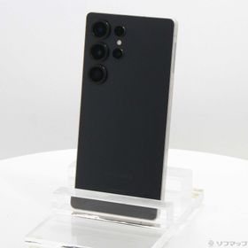(中古)SAMSUNG Galaxy S25 Ultra 512GB チタニウムブラック SM-S938Z Softbank SIMフリー(349-ud)