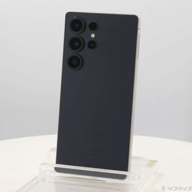 (中古)SAMSUNG Galaxy S25 Ultra 256GB チタニウムブラック SCSBD2 Softbank SIMフリー(262-ud)