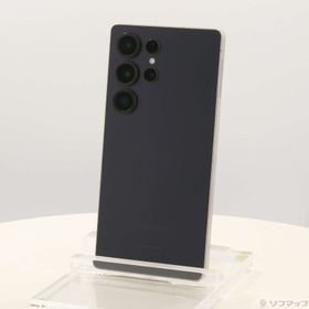 (中古)SAMSUNG Galaxy S25 Ultra 256GB チタニウムブラック SCSBD2 Softbank SIMフリー(198-ud)