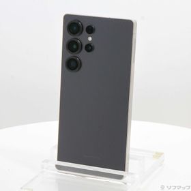 (中古)SAMSUNG Galaxy S25 Ultra 256GB チタニウムブラック SC-52F docomo SIMフリー(262-ud)