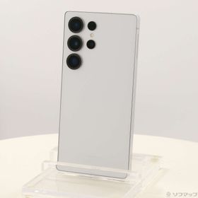 (中古)SAMSUNG Galaxy S25 Ultra 256GB チタニウムホワイトシルバー SM-S938QZSASJP SIMフリー(377-ud)