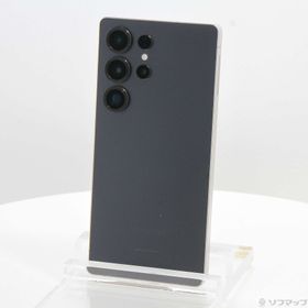 (中古)SAMSUNG Galaxy S25 Ultra 512GB チタニウムブラック SM-S938QZKESJP SIMフリー(198-ud)
