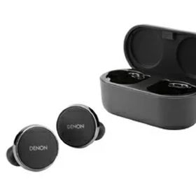 【中古】（新古品） デノン Denon ワイヤレスイヤホン bluetooth PerL Pro AH-C15PL パーソナライズ機能/アダプティブアクティブノイズキャンセリング/マルチポイント対応/ロスレスサウンド/ワイヤレス充電対応/IPX4 防滴/マイク付き ブラック AHC15PLBKEM