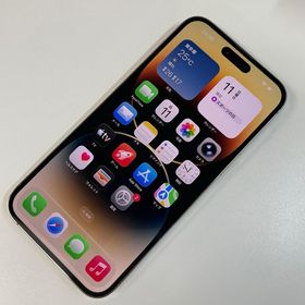 ★利用制限〇★ iPhone 14 Pro MAX 256GB ゴールド SIMロック解除済