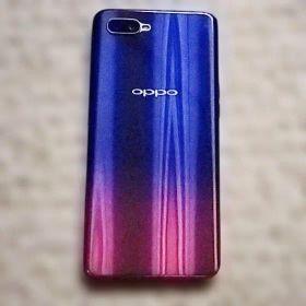 【美品】OPPO R17Neo〈ブルー〉トリプルスロット＋大容量ROM