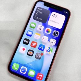 iPhone12mini SIMFree 64GB レッドSIMロック解除済