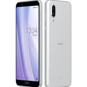 【中古】【安心保証】 AQUOS sense3 plus SHV46[64GB] au ホワイト