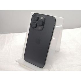 【中古】Apple au 【SIMフリー】 iPhone 14 Pro 512GB スペースブラック MQ1L3J/A【仙台駅東口】保証期間１ヶ月【ランクC】