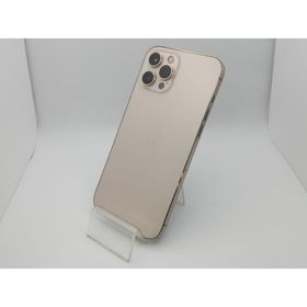 【中古】Apple docomo 【SIMロック解除済み】 iPhone 12 Pro Max 256GB ゴールド MGD13J/A【熊本】保証期間１ヶ月【ランクC】