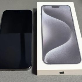 美品 Apple iPhone 15 Pro Max 本体 ブラック