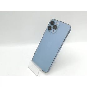 【中古】Apple 国内版 【SIMフリー】 iPhone 13 Pro Max 128GB シエラブルー MLJ73J/A【三宮センター】保証期間1ヶ月【ランクC】