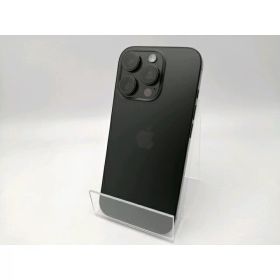 【中古】Apple 国内版 【SIMフリー】 iPhone 16 Pro 128GB ブラックチタニウム MYMV3J/A【ECセンター】保証期間1ヶ月【ランクB】