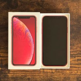 iPhone XR 64GB レッド 箱付き バッテリー83%