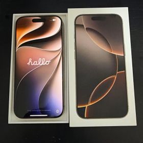 【極美品】iPhone16Pro 128GB デザートチタニウム SIMフリー
