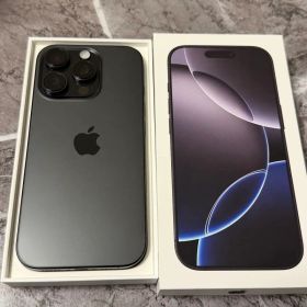 iPhone 16Pro ブラックチタニウム SIMフリー