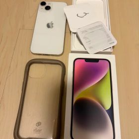 iPhone 14 本体 iFaceケース付き
