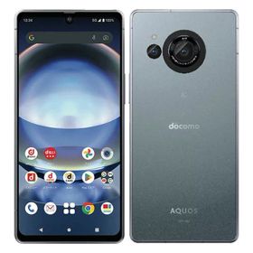 【中古】【安心保証】 AQUOS R8 SH-52D[256GB] docomo ブルー